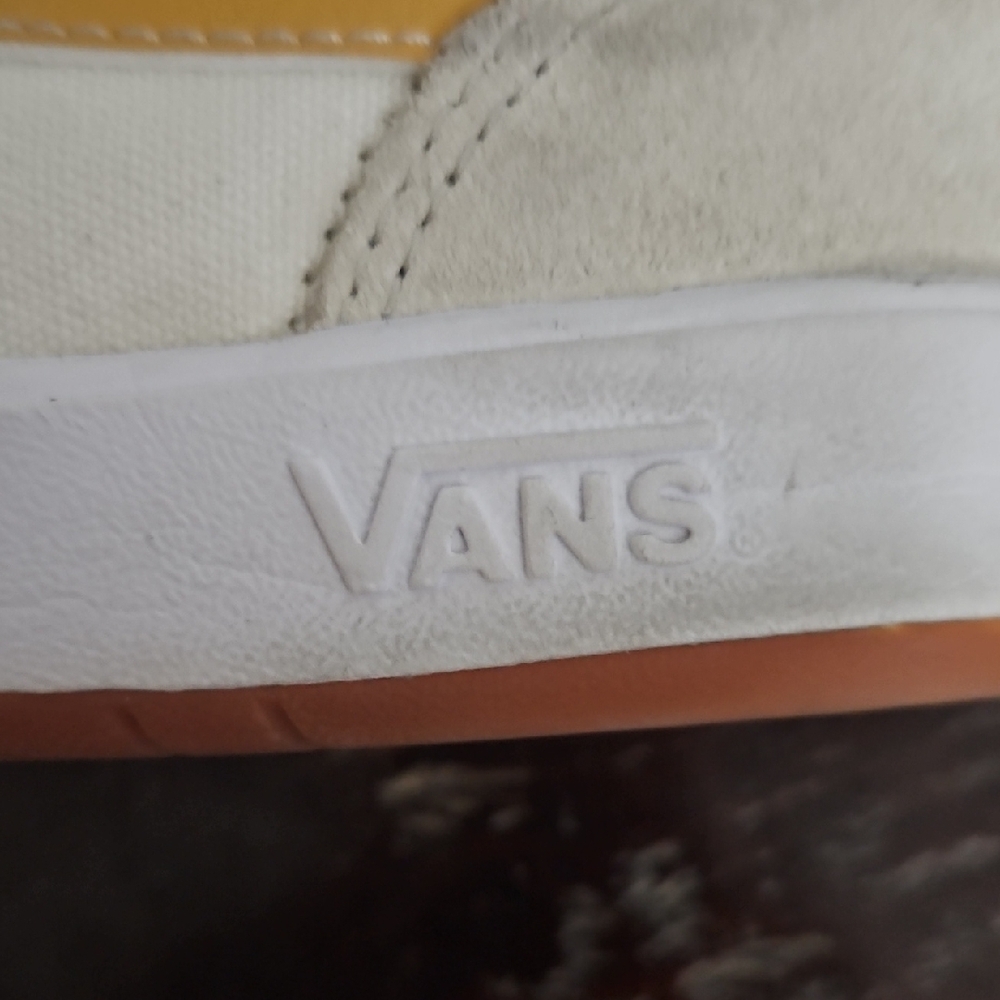 Vans Ultra RANGE 2.0, Cream and MUSTARD/yellow Athletic Shoes - Picture 12 of 13